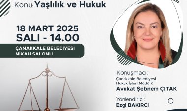 Yaşlılık ve Hukuk Semineri (18 MART 2025)